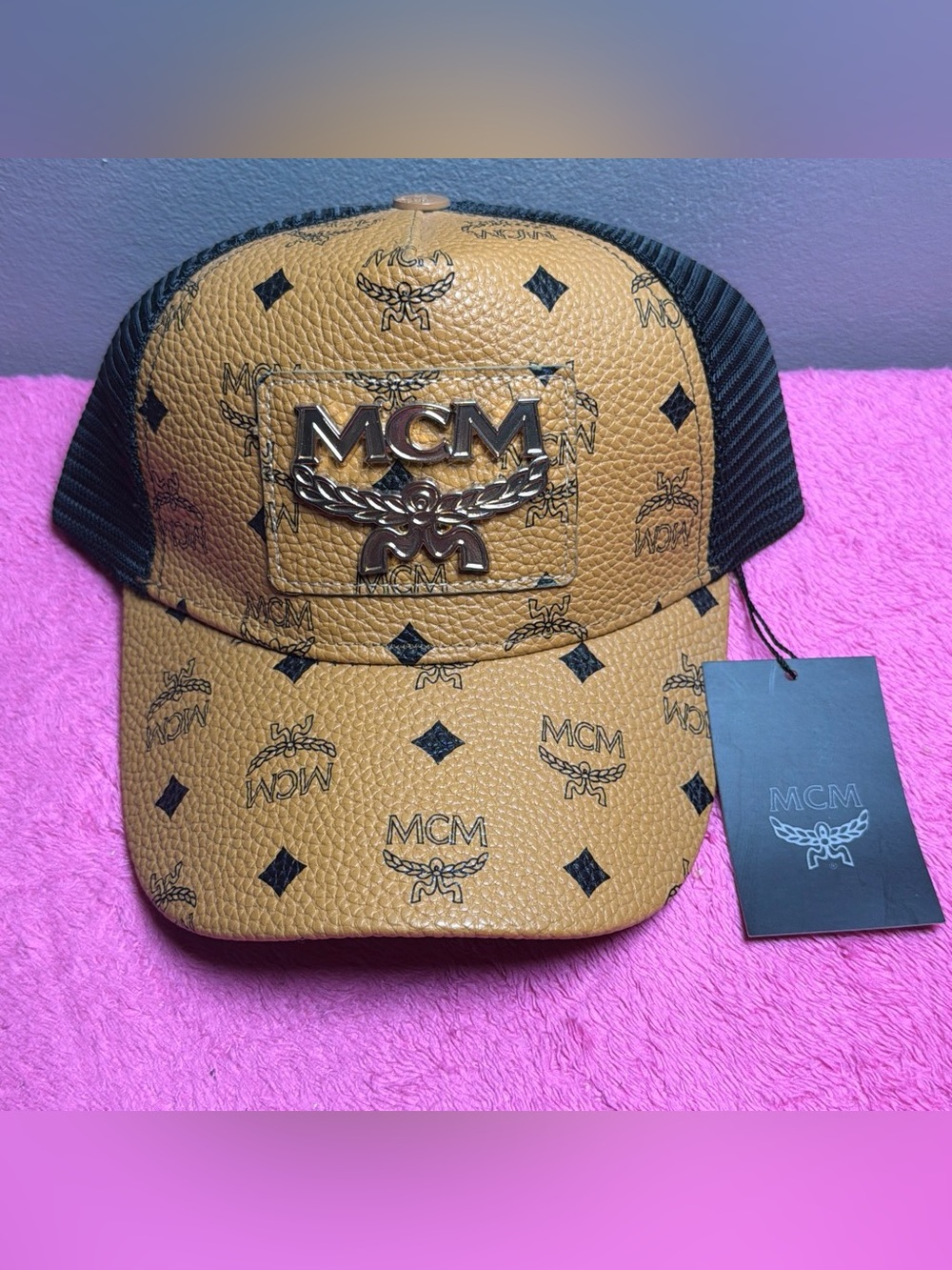 MCM Brown Hat (Cap) -